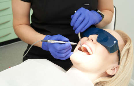 patient receiving anti-ageing treatment at progressive dentistry