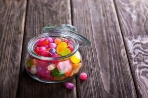 Jar of sweets